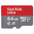 Sandisk Ultra microSDXC UHS-I - 64Go + Adaptateur SD
