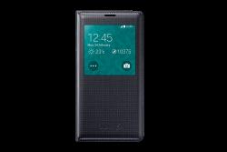 S View Cover Noir texturé - Galaxy S5 - EF-CG900BKE