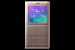 S View Cover Doudoune Or - Galaxy Note 4 - EF-CN910BEE