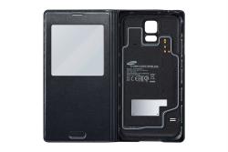 S View Cover pour chargement sans fil Noir - Galaxy S5 - EP-VG900BBE
