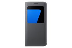 Etui S View Noir pour Galaxy S7 edge - EF-CG935PBE