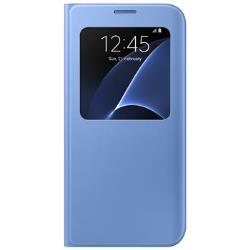 Etui S View Bleu pour Galaxy S7 edge - EF-CG935PLE