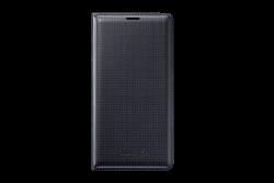 Etui à rabat Noir texturé - Galaxy S5 - EF-WG900BKE