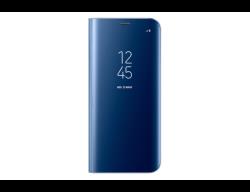 Etui Clear View Fonction Stand Bleu pour Galaxy S8 - EF-ZG950CLE