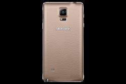 Coque arrière Or pour Galaxy Note 4 - EF-ON910SEE