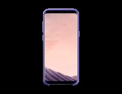 Coque en silicone violette pour Galaxy S8+ - EF-PG955TVE