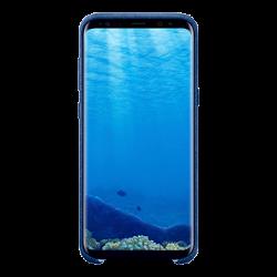 Coque en Alcantara bleue pour Galaxy S8+ - EF-XG955ALE