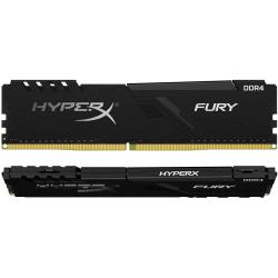 Hyperx Fury - 2x8Go - DDR4  (HX436C17FB3K2/16) CAS 17 - Noir