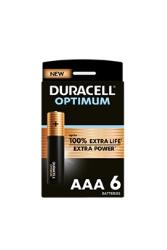 Pack de 6 piles AAA Duracell Optimum, 1,5 V LR03