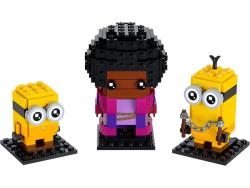 LEGO BrickHeadz 40421 Belle Bottom, Kevin et Bob