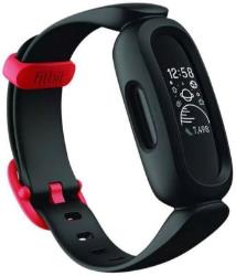 Bracelet connecté Fitbit Ace 3 noir et rouge sport
