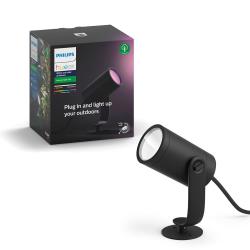 Philips Hue White & Color Ambiance LILY Kit 1 Spot 8W - Anthracite