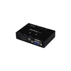 Startech StarTech.com Switch 2x1 VGA et HDMI vers VGA avec convertisseur HDMI vers VGA et commutation priorita