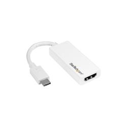 Startech Adaptateur USB-C vers HDMI - 4K 60 Hz - Blanc