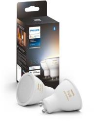 Ampoule connectée Philips Pack x 2 ampoules GU10 White Ambia