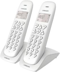 Téléphone sans fil Logicom VEGA255 DUO Blanc