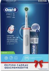 Brosse à dents électrique Oral-B Pro 3800Cross action blanche