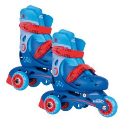 Rollers évolutifs 3 roues - Bleus