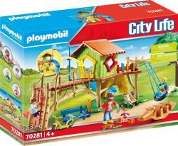 Playmobil 70281 City Life : Parc de jeux et enfants