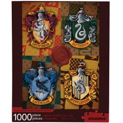 Puzzle 1000 pièces : Harry Potter Crests