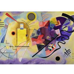 Puzzle 1000 pièces : Art collection : Jaune-rouge-bleu, Vassily Kandinsky