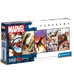 Puzzle 1000 pièces panorama : Marvel