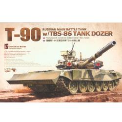 Maquette Char : T-90 w/ TBS-86 Tank Dozer