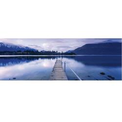 Puzzle 1000 pièces panoramique Mark Gray : Lac Wakatipu, Nouvelle Zélande