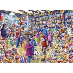 Puzzle 500 pièces XXL : Le vieux magasin de bonbons
