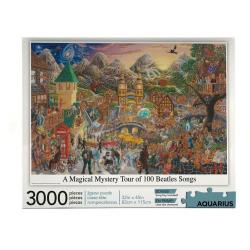 Puzzle 3000 pièces : Magical Mystery Tour of 100 Beatles song