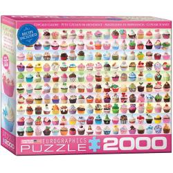Puzzle 2000 pièces : Petits gâteaux en abondance