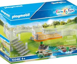 Playmobil 70348 Family Fun - Le parc animalier : Extension pour le parc animalier