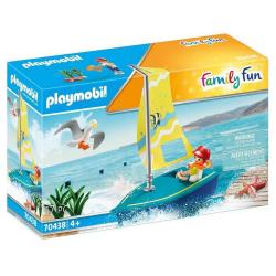 Playmobil 70438 Family Fun - Beach hotel : Enfant et voiliers