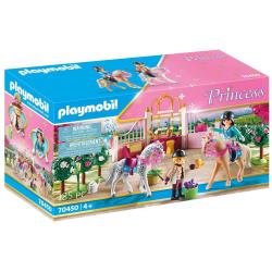 Playmobil 70450 City Princess - Le palais de princesse : Princesse avec chevaux et instruc