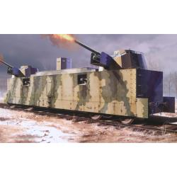 Maquette Matériel Militaire : Wagon blindé soviétique type PL-37