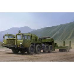 Maquette véhicule militaire : MAZ-7410 avec CHMZAP-5247G