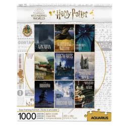 Puzzle 1000 pièces : Harry Potter Travel Posters