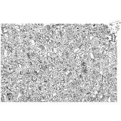 Puzzle 500 pièces : Keith Haring