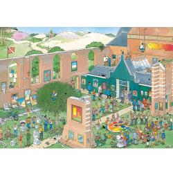 Puzzle 2000 pièces : Jan Van Haasteren : Le marché de l