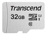 Transcend 300S - microSDHC UHS-I - 32 Go - TS32GUSD300S-A