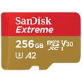 Sandisk - Extreme microSDXC UHS-I U3 Class10 - 256Go
