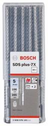 Bosch Professional 2608576191 Forets SDS plus-7X pour perforateur 5 x 100 x 165 mm, 30 pièces