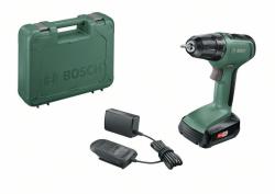 Bosch 06039C8004 Perceuse-visseuse 2 vitesses sans-fil UniversalDrill 18, 1x batterie PBA 18V 1,5 Ah, chargeur