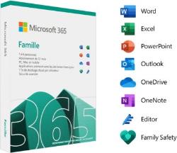 Logiciel de bureautique Microsoft 365 Famille