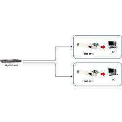 LevelOne GNC-0112 carte réseau Ethernet 2000 Mbit/s Interne
