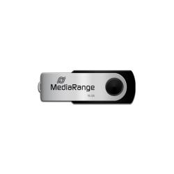 MediaRange MR910 Clé USB 16 Go USB Type-A / Micro-USB 2.0 Noir, Argent