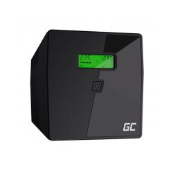 Green Cell UPS03 alimentation Interactivité de ligne 1999 VA 600 W 4 sortie(s) CA