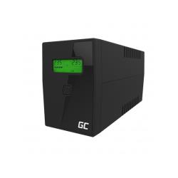 Green Cell UPS01LCD alimentation Interactivité de ligne 600 VA 360 W 2 sortie(s) CA
