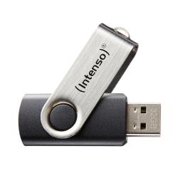 Intenso Basic Line Clé USB 8 Go USB Type-A 2.0 Noir, Argent