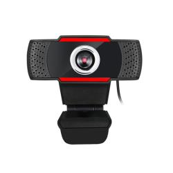 Adesso CyberTrack H3 webcam 1,3 MP 1280 x 720 pixels USB 2.0 Noir, Rouge